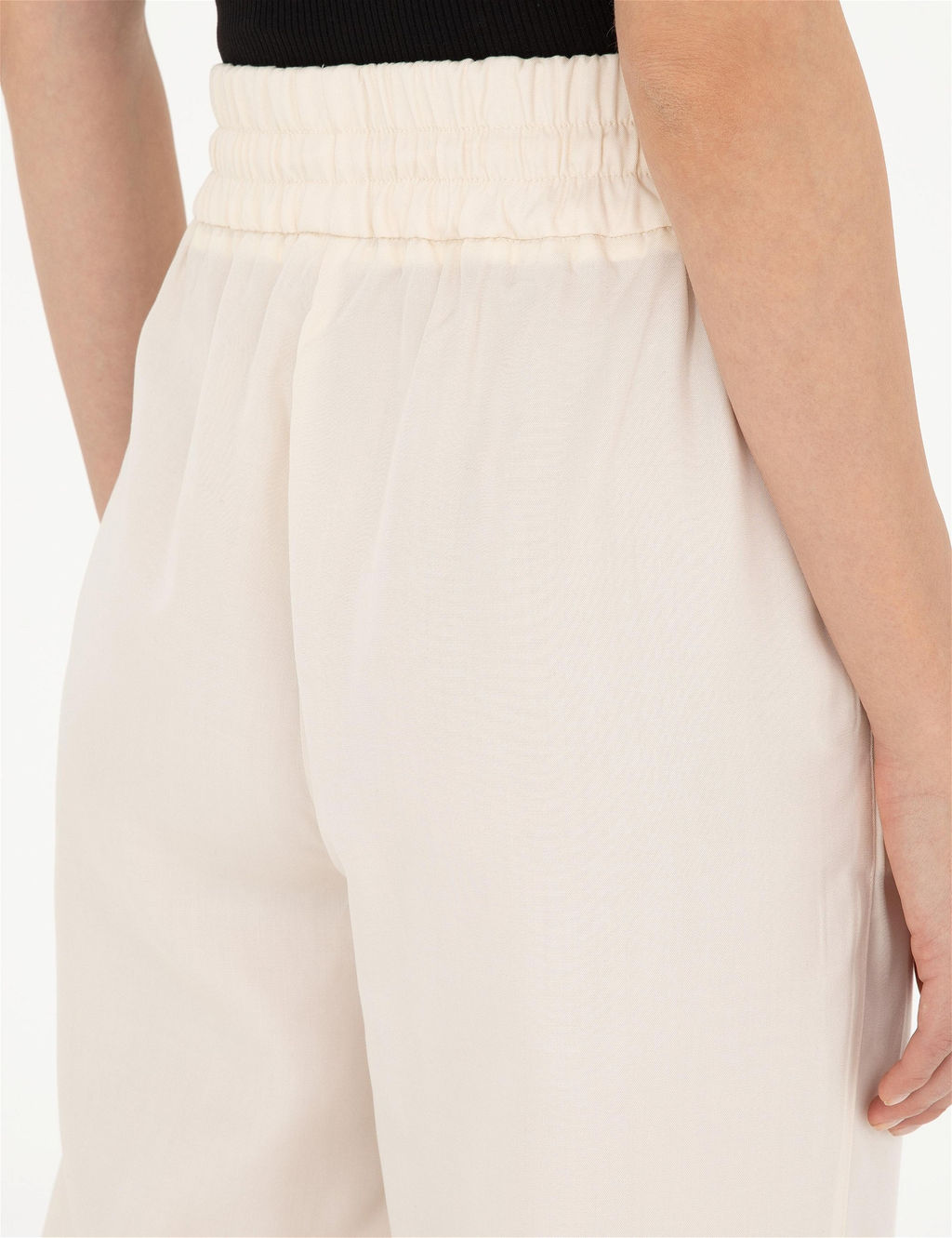 Ekru Y_ksek Bel Wideleg Pantolon - Pierre cardin фото 6