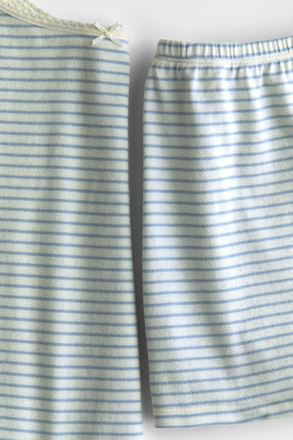 Pijama en pointelle de algod?n - H&m фото 8
