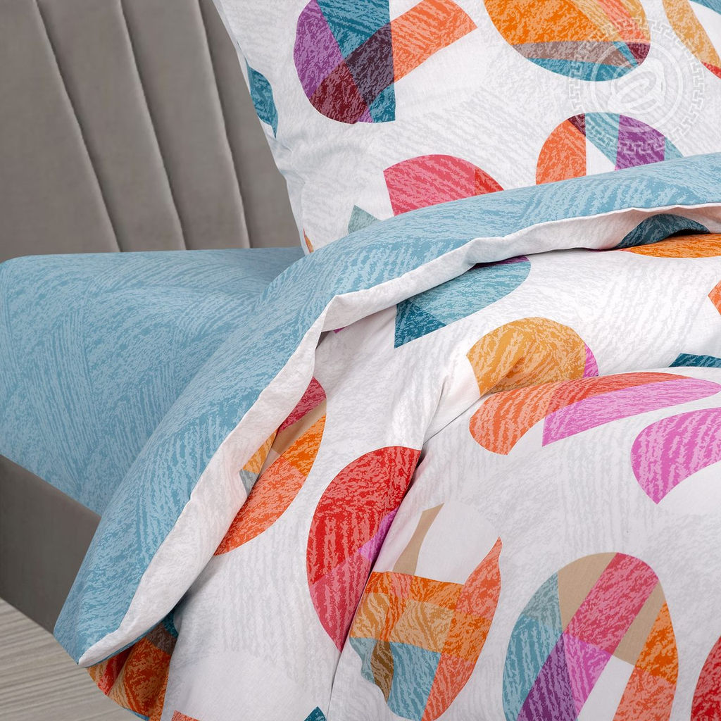 Постельное белье Экспрессия (поплин DE LUXE) 2,0 сп./Пододеяльник: 1 шт. - 215*175; Простыня: 1 шт. - 215*200; Наволочка: 2 шт. - 70*70; DE LUXE - Артпостель фото 3