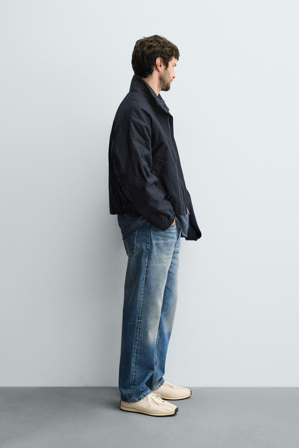 CROPPED FIT QUILTED JACKET