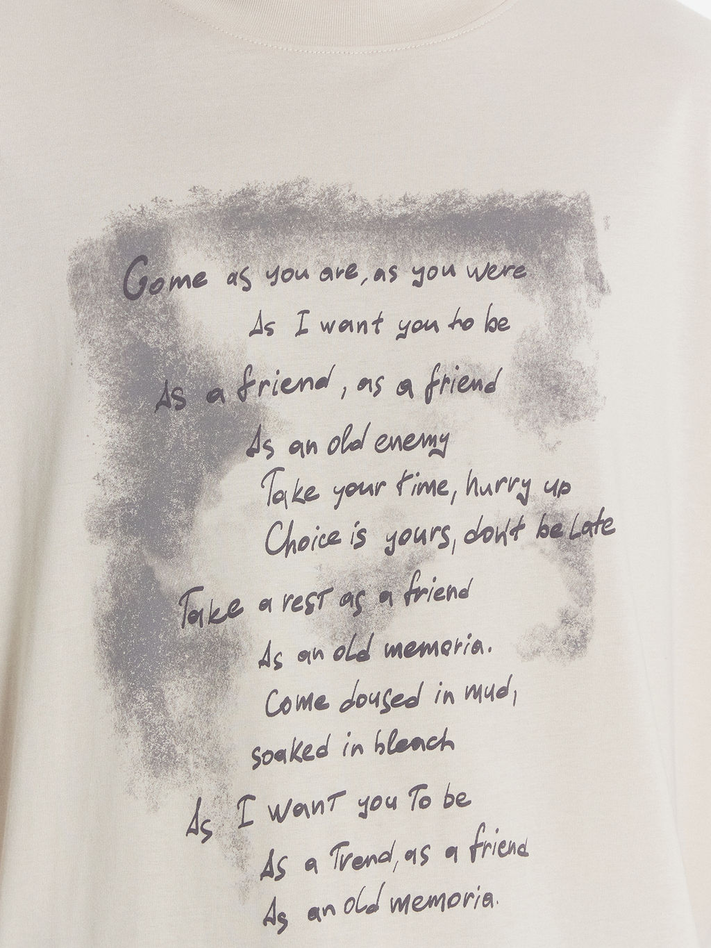 Футболка мужская бежевая с печатью белый песок +печать 111821 - Mark formelle фото 6