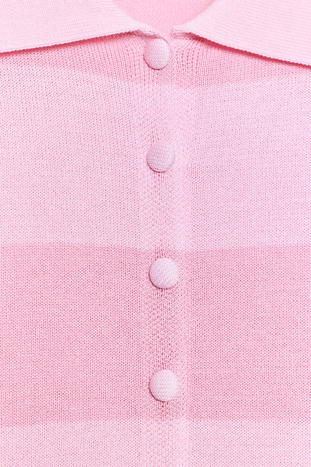 CHAQUETA PUNTO RAYAS / Rosa lavado - Zara фото 6