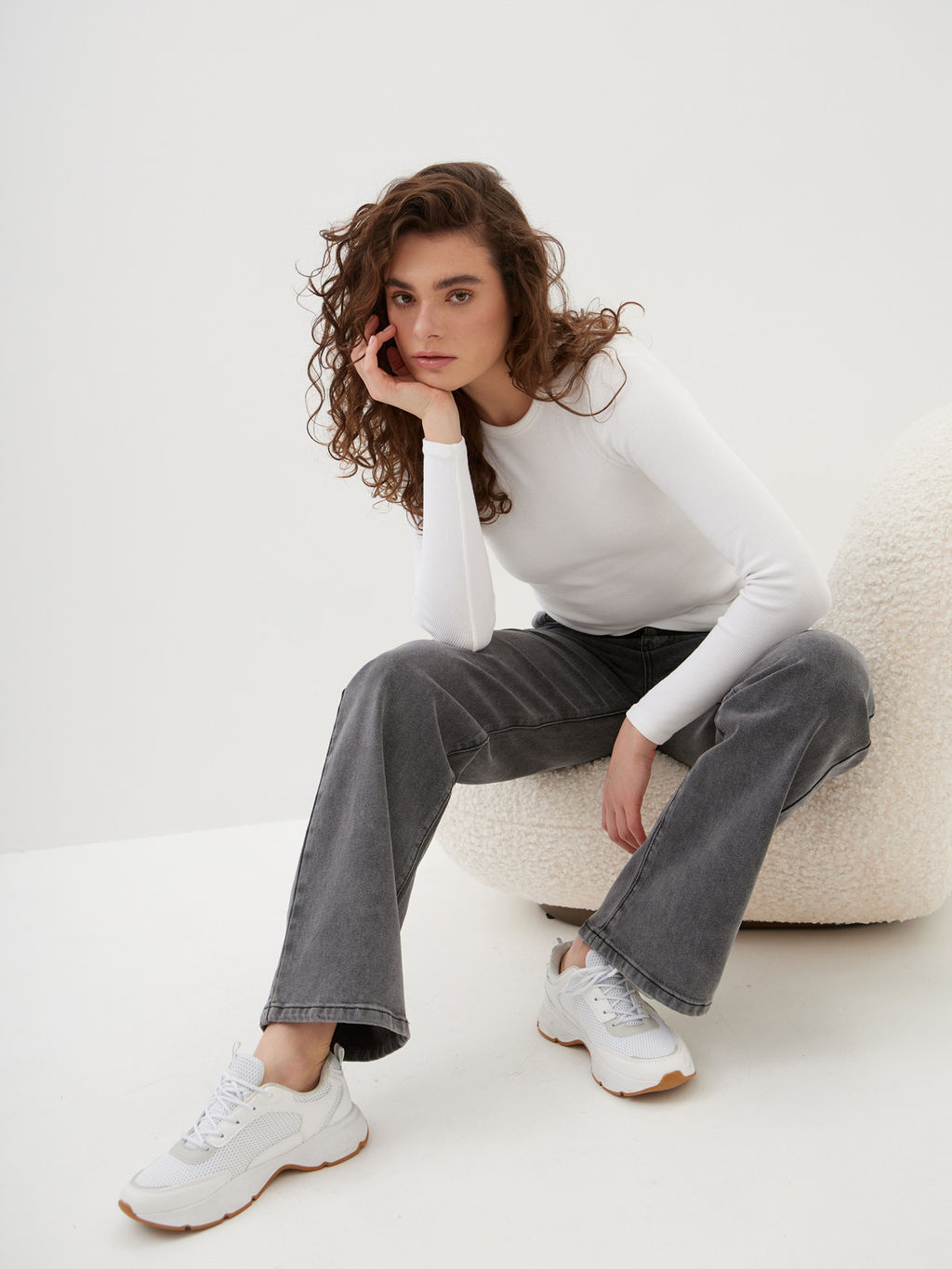 Женские Джинсы Трубы - Mossmore фото 10