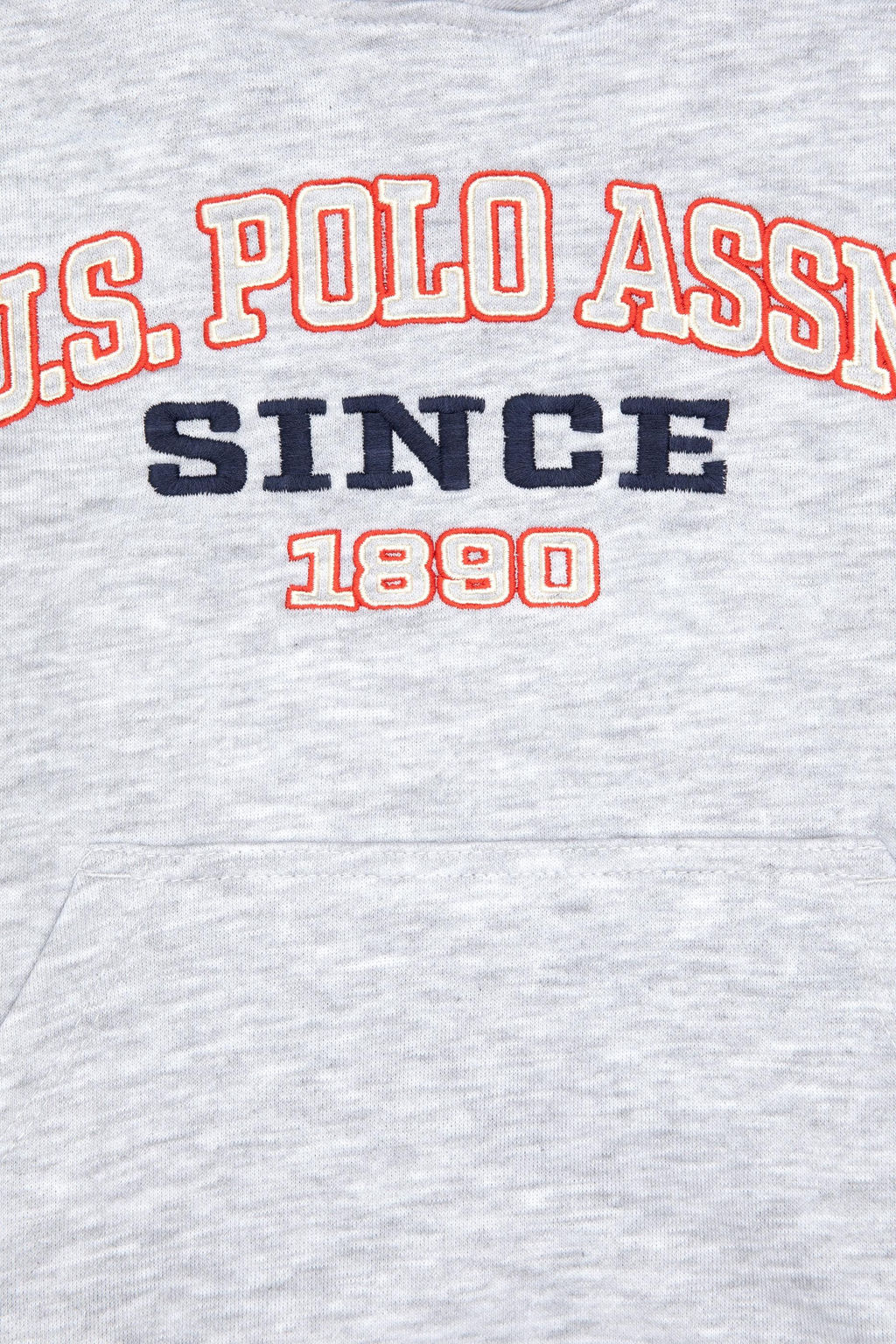 Erkek _ocuk A__k Gri Melanj Sweatshirt Sepette S_rpriz _ndirim - U.s. polo assn фото 3