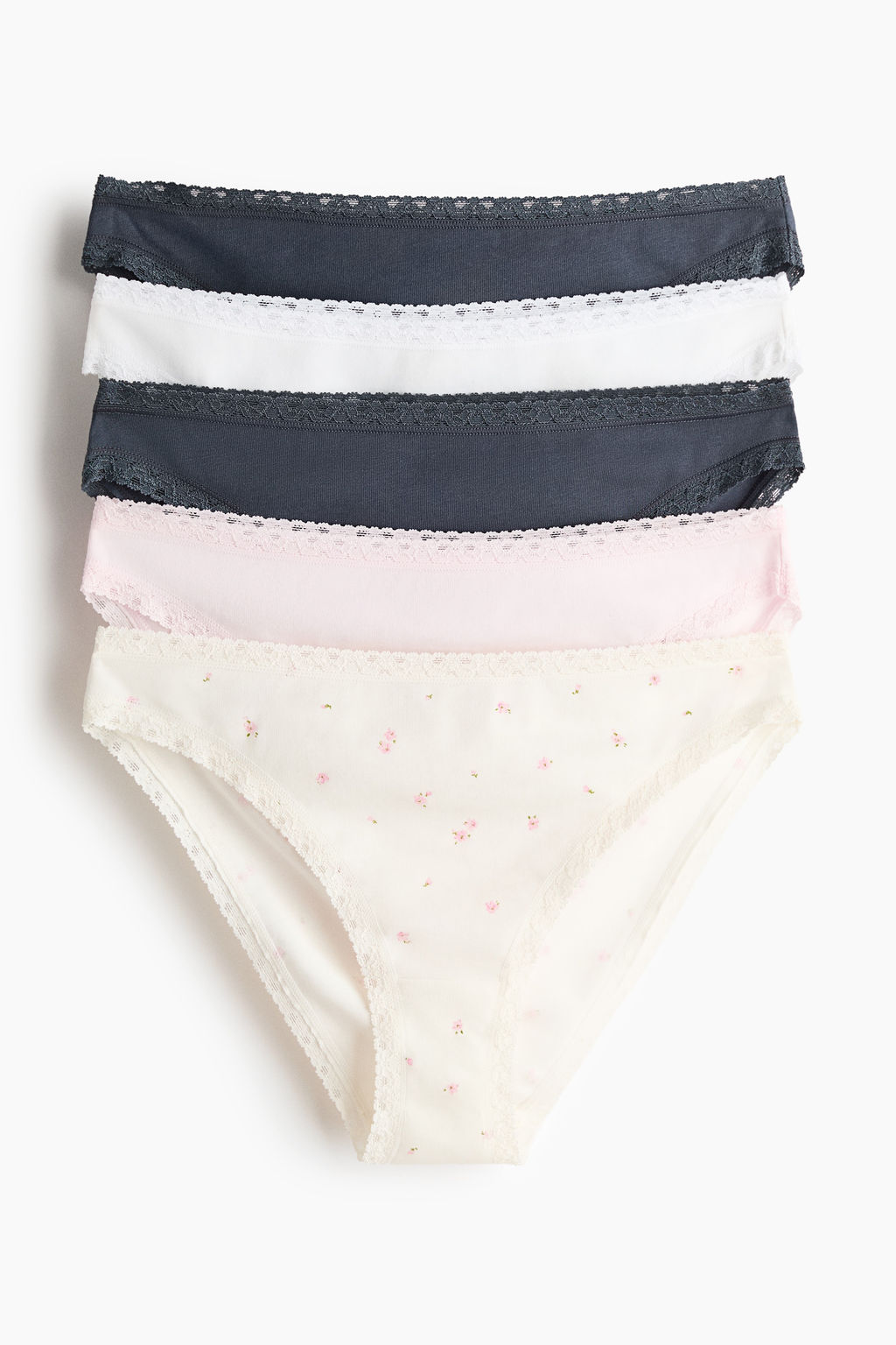 Pack de 5 bragas de algod?n - H&m фото 2