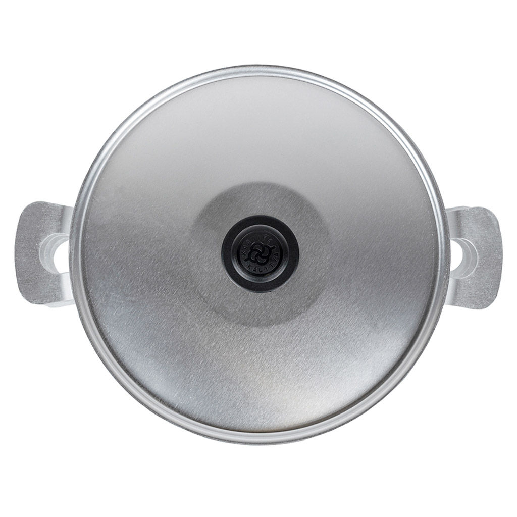 Манты-казан (мантоварка) алюминиевая 6л, д26см, h25,5см, s1-1,5мм, 3 сетки, матовый, металлическая крышка (Россия) - Домашняя мода фото 3