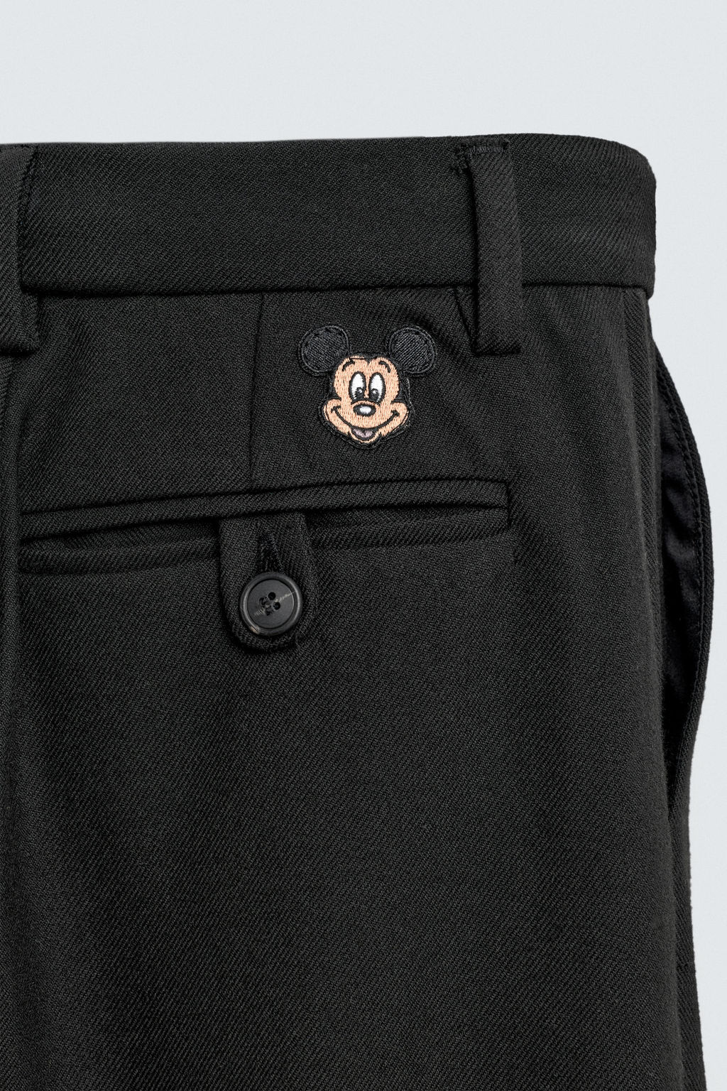 MICKEY MOUSE PATCH SUIT TROUSERS HARRY LAMBERT FOR ZARA X DISNEY  фото 4