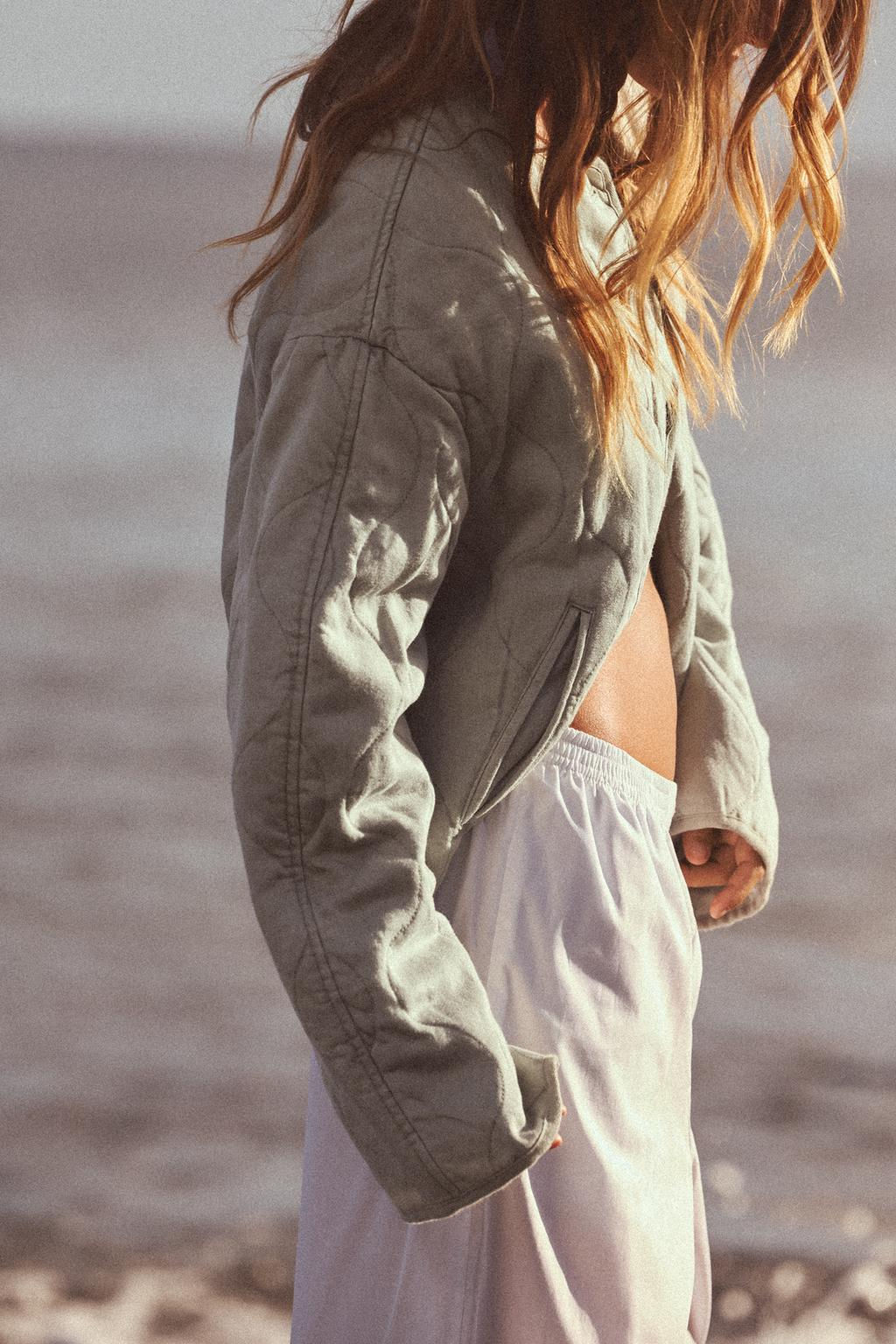 WASHED-EFFECT PADDED JACKET - Zara фото 3