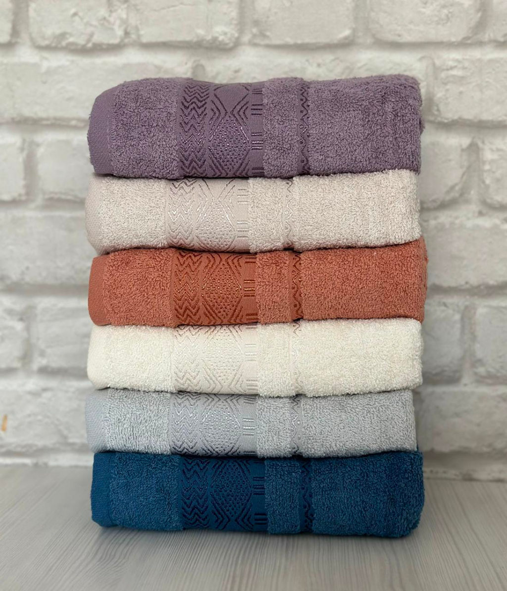 Цена за 1 шт Полотенце EFOR SALDA 6 шт хлопок (70*140) фото 2