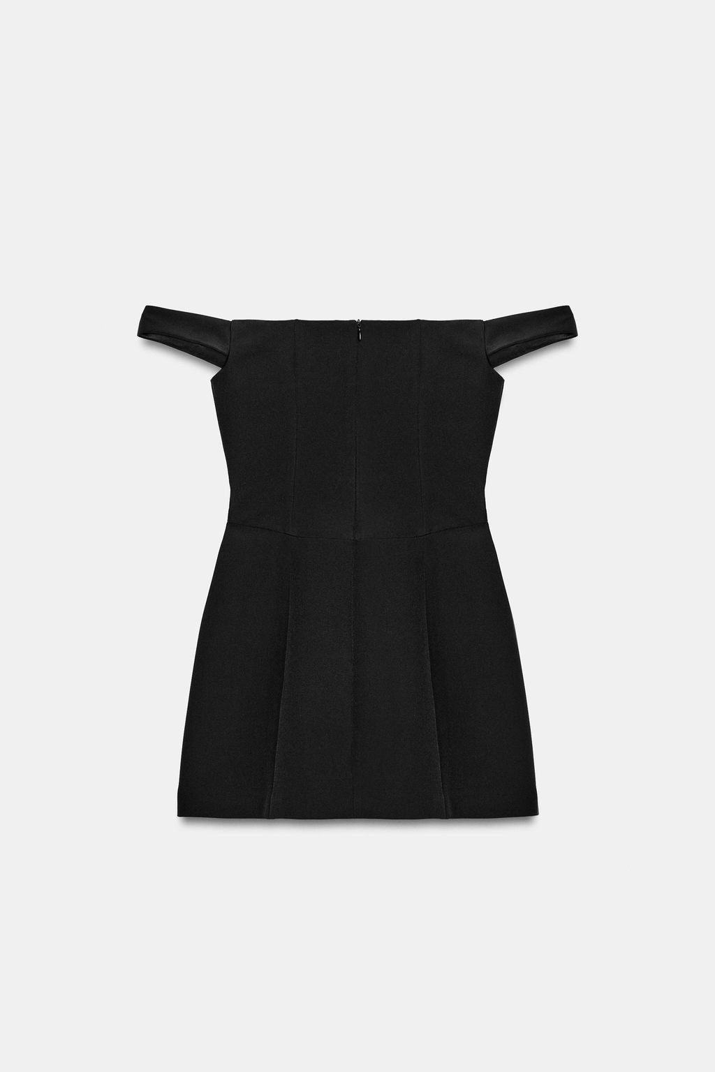 VESTIDO CORTO VOLUMEN / Negro - Zara фото 6