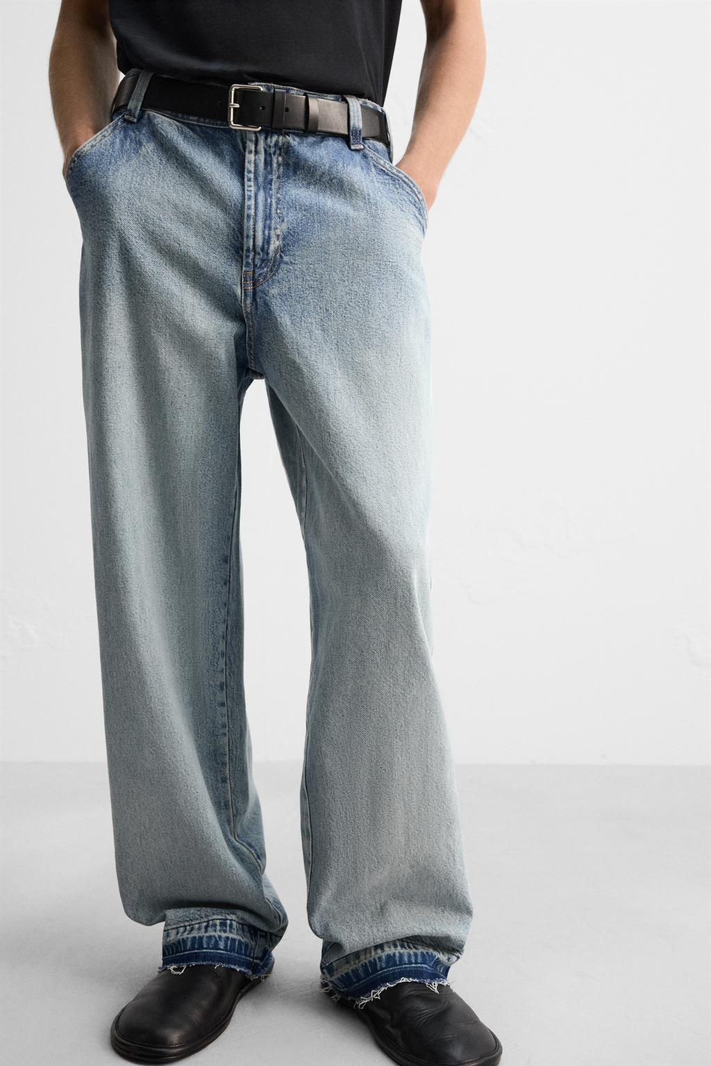 REWORKED CARPENTER JEANS - Zara фото 6