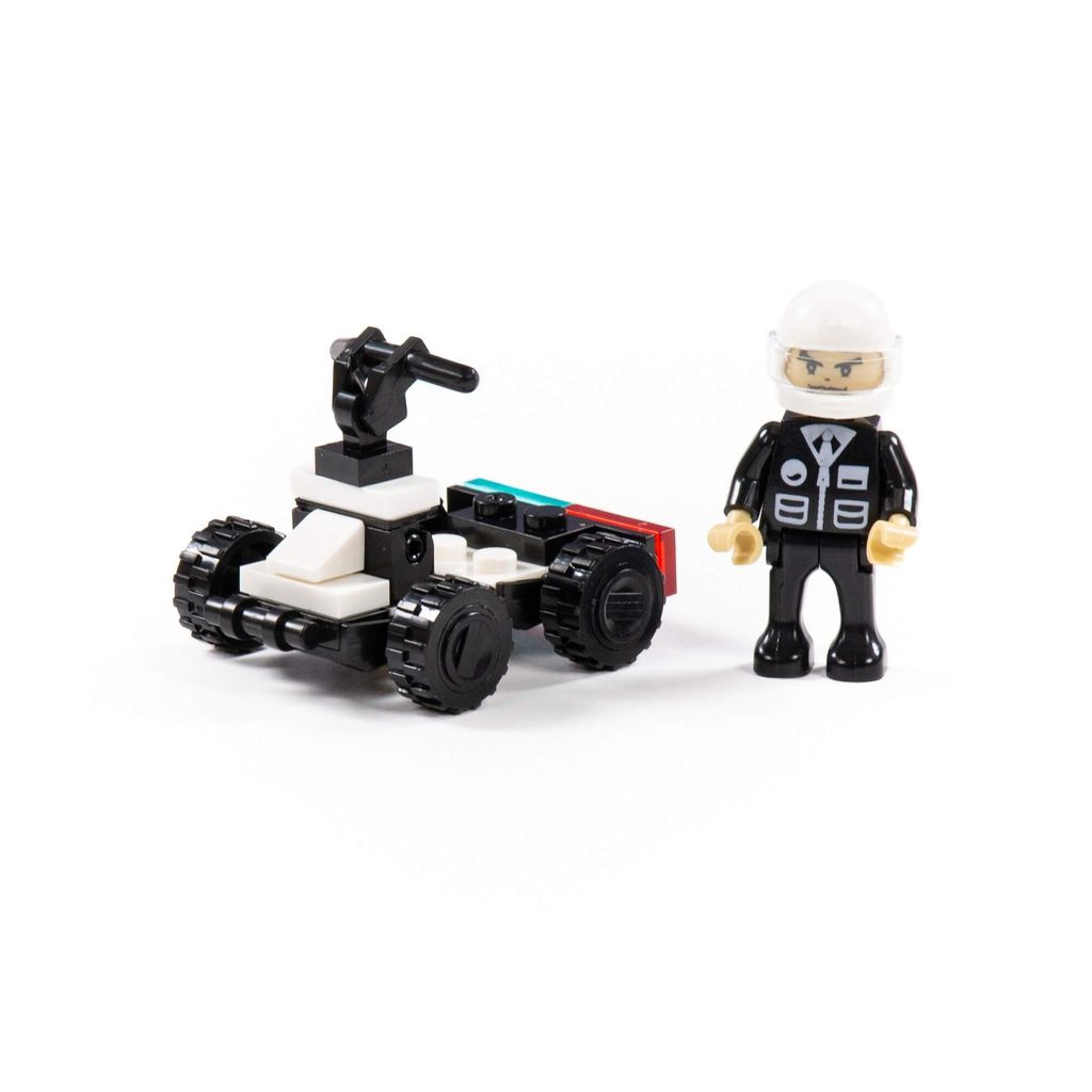 Конструктор Классик Город. Полиция-6 (43 элемента) (в коробке) - Полесье фото 6