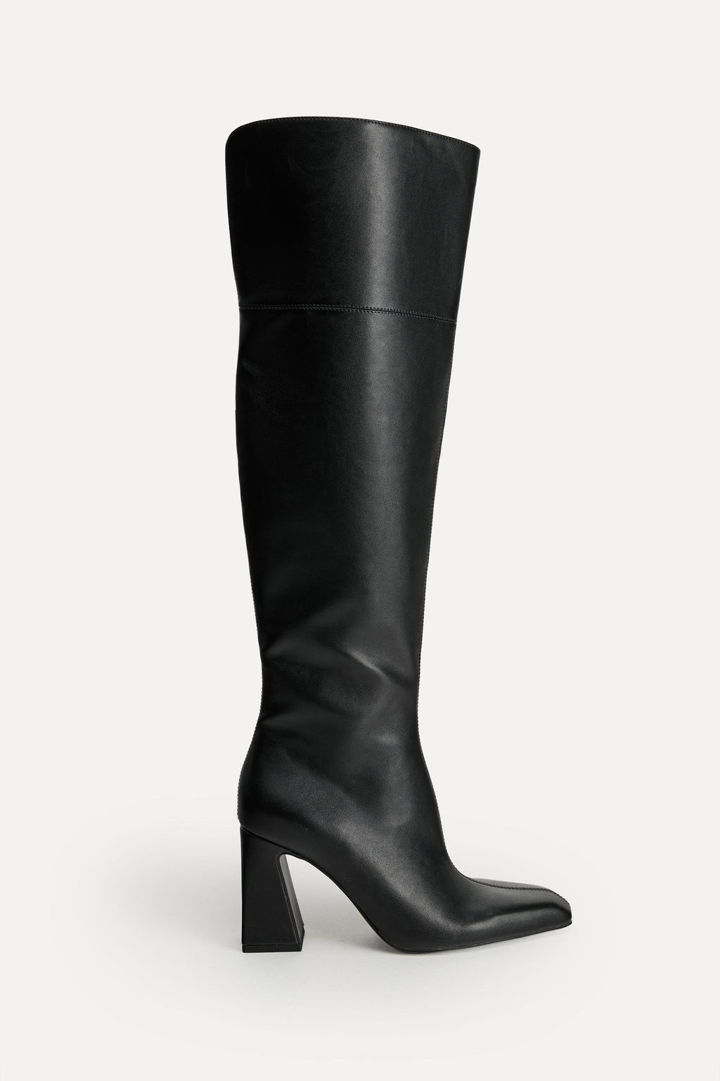LEATHER OVER-THE-KNEE HIGH-HEEL BOOTS 50TH ANNIVERSARY - Zara фото 2