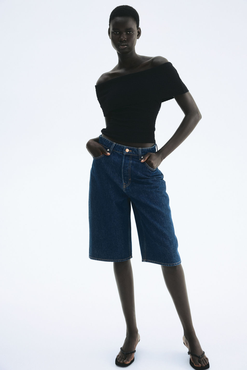 Top off-the-shoulder - H&m фото 7