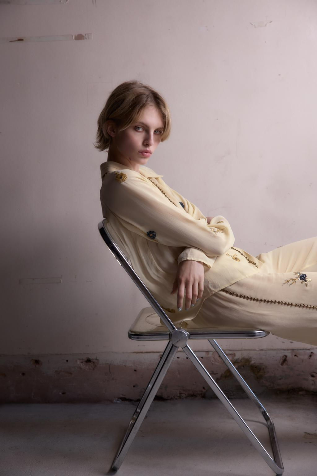 BEADED TROUSERS - Zara фото 3