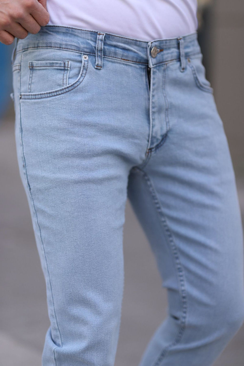 TRENDYOL MAN Siyah Regular Esnek Kumas Jeans Kot Pantolon TMNSS25JE00001 - Trendyolmilla фото 32