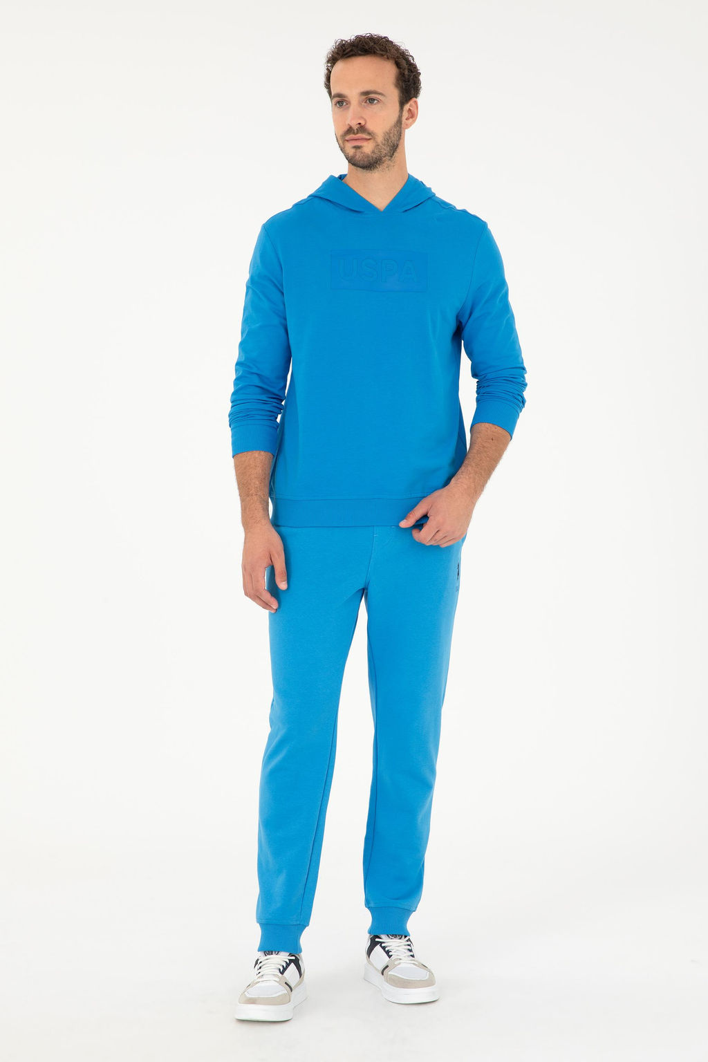 Erkek Saks Sweatshirt