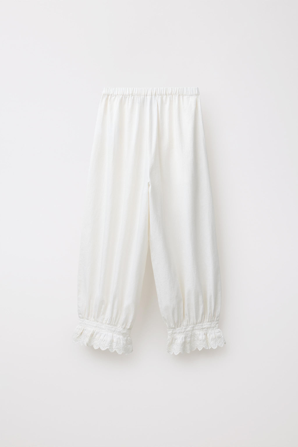 LIMITED EDITION EMBROIDERED PYJAMA BOTTOMS - Zara фото 4