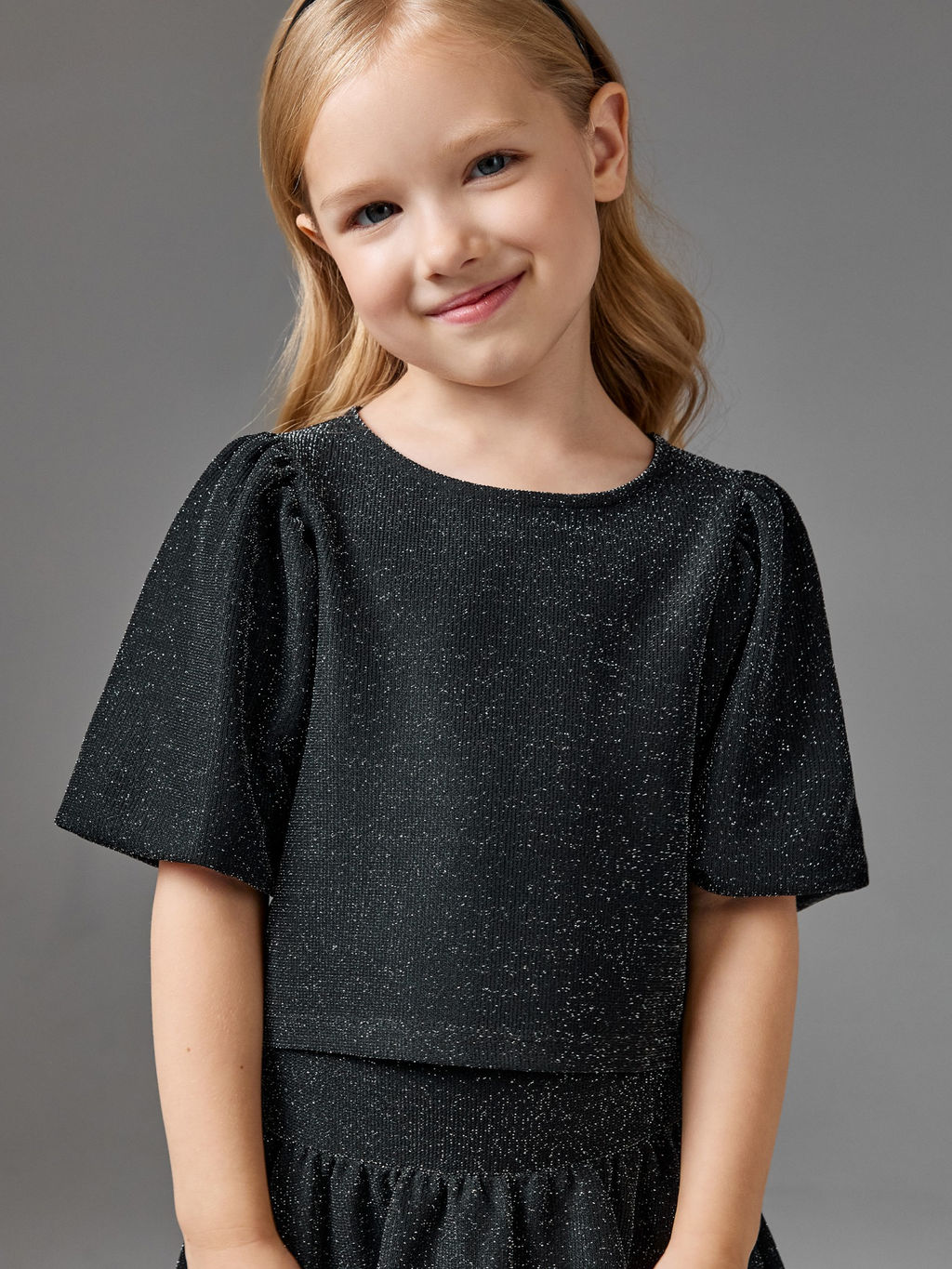 ACOOLA / Блузка детская для девочек Kashmer_bl черный