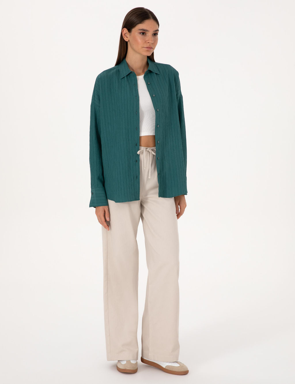 Z_mr_t Oversize Uzun Kollu G_mlek - Pierre cardin фото 4
