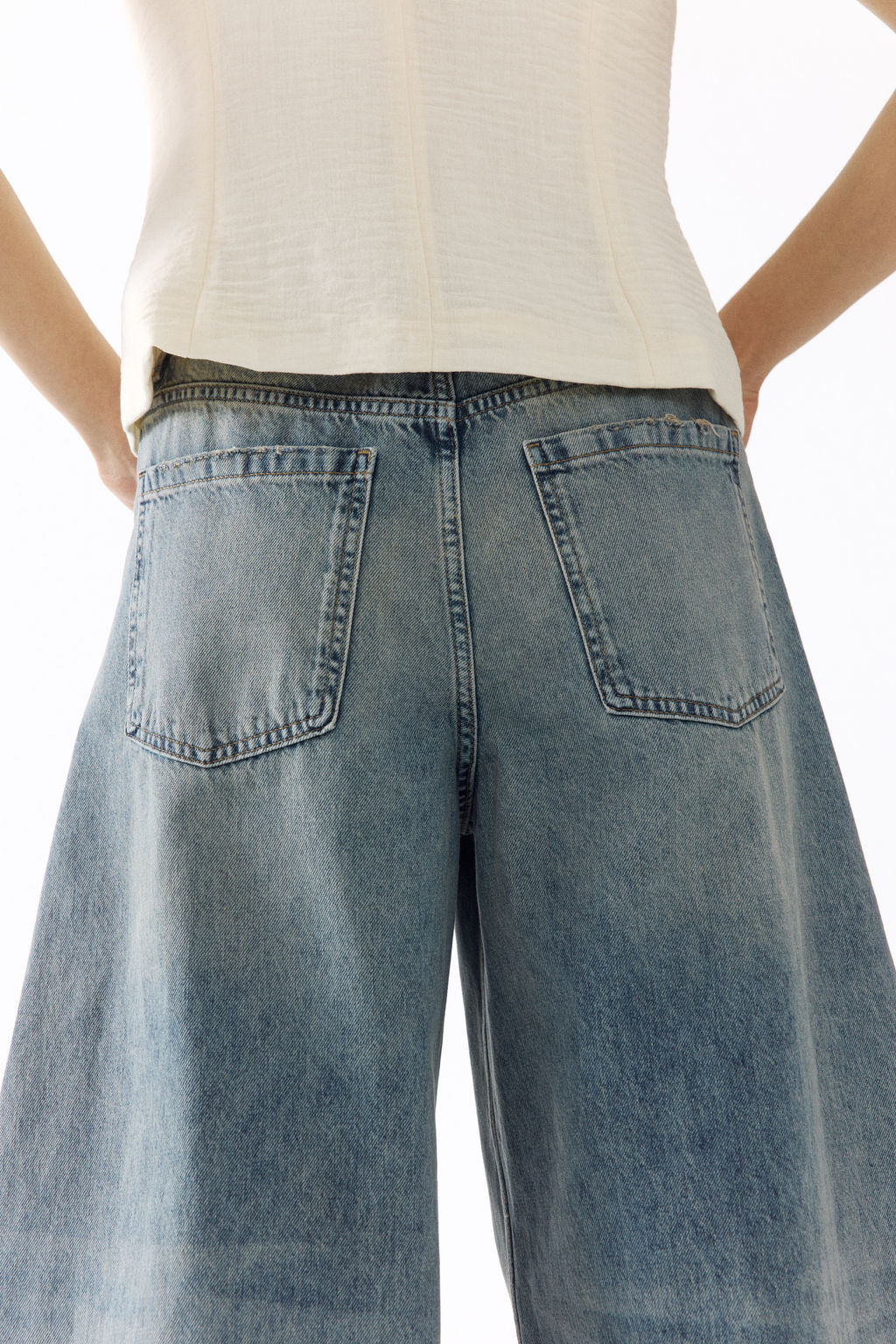 Barrel High Waist Jeans - H&m фото 4