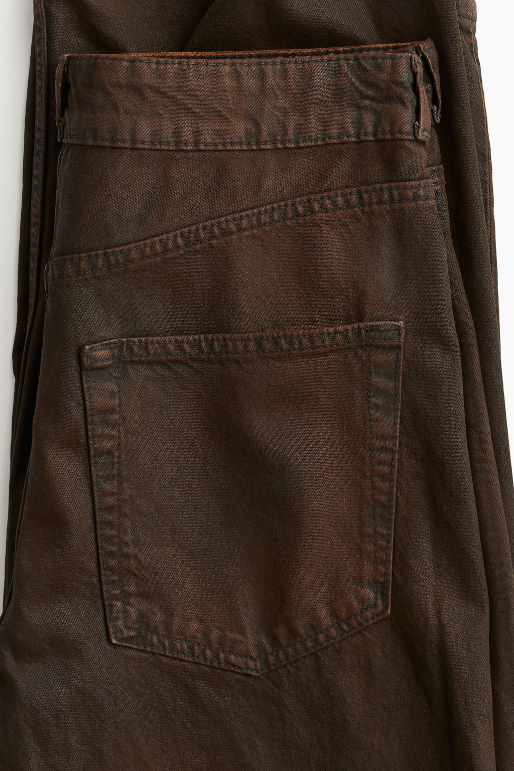 Pantalon revestido de sarga - H&m фото 11