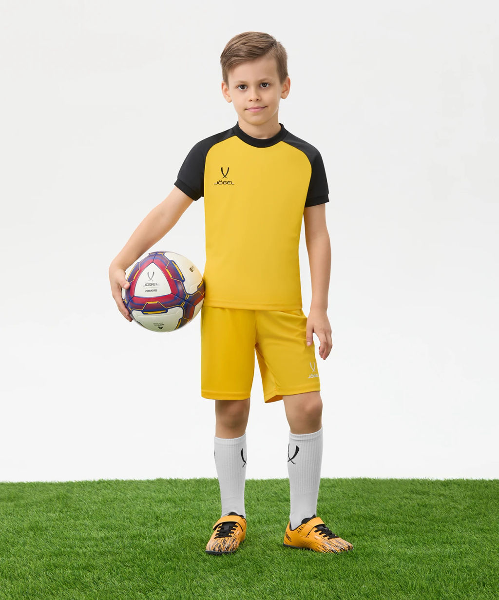 Шорты игровые JOGEL CAMP Classic Shorts, желтый/белый, детский