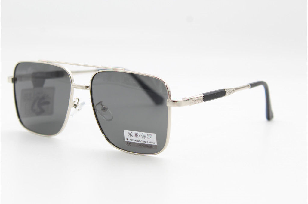 Солнцезащитные очки WILIBOLO (Polarized) 8024 58-15-141 С5 Серебро
