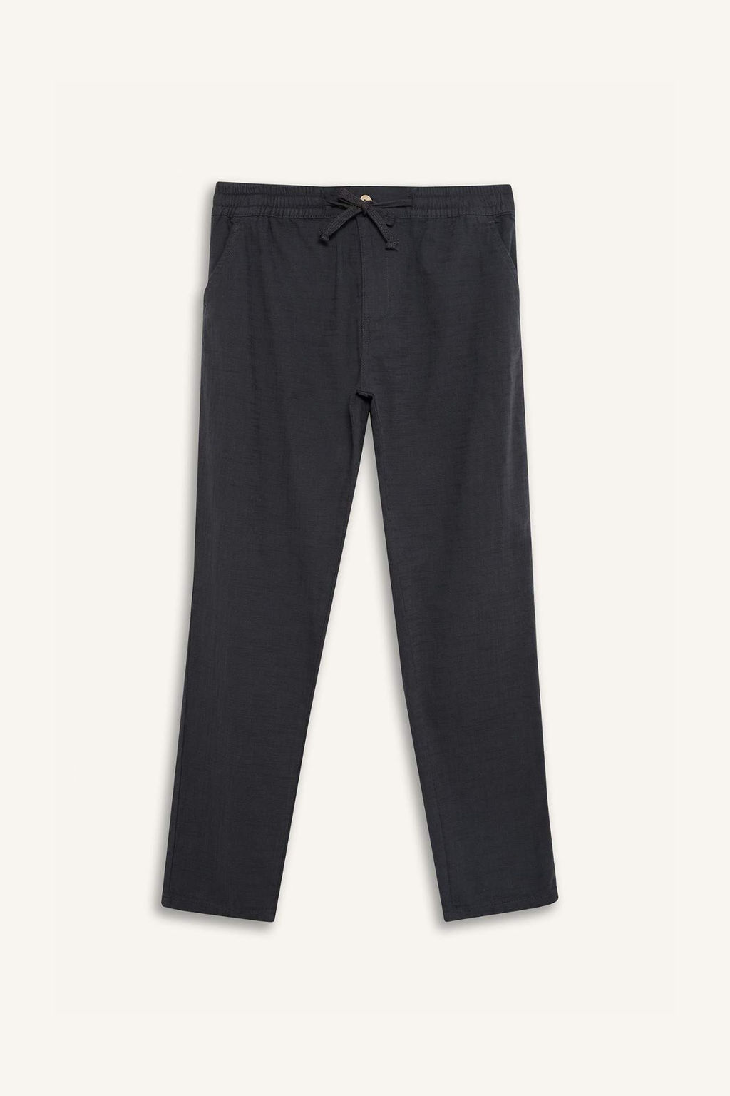 Yazl?k Jogger Pantolon Slim Fit Dar Kesim Duz Paca Pamuklu Cepli - Defacto фото 11