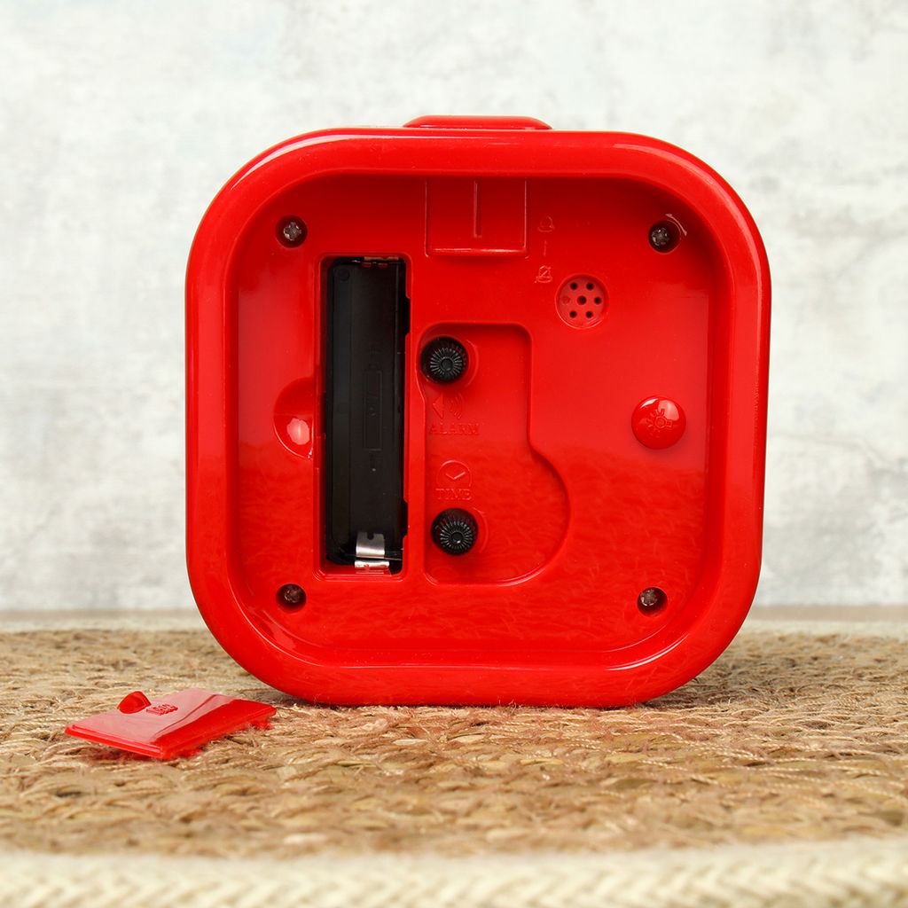 Будильник 10 см / XD901 /уп.100/ плавный ход/ подсветка экрана/ микс