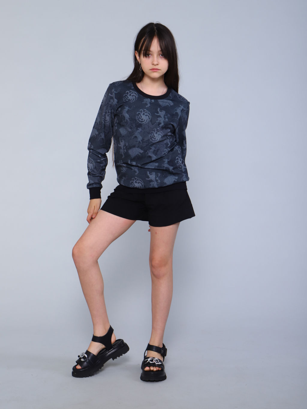 Толстовка "Стиль" серый