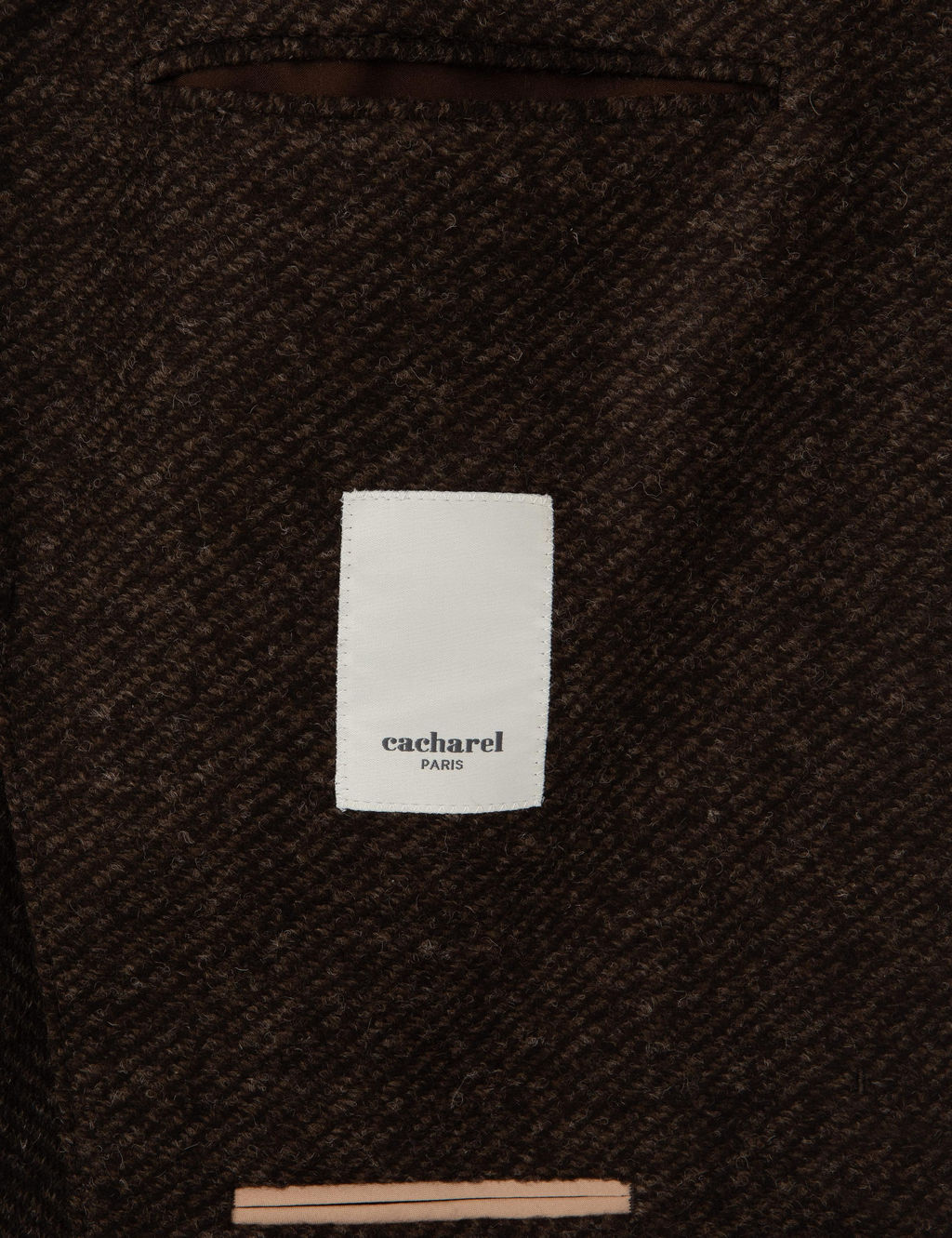 Kahverengi Slim Fit Y_n Kar___ml_ Flanel G_r_n_ml_ Ceket - Cacharel фото 6