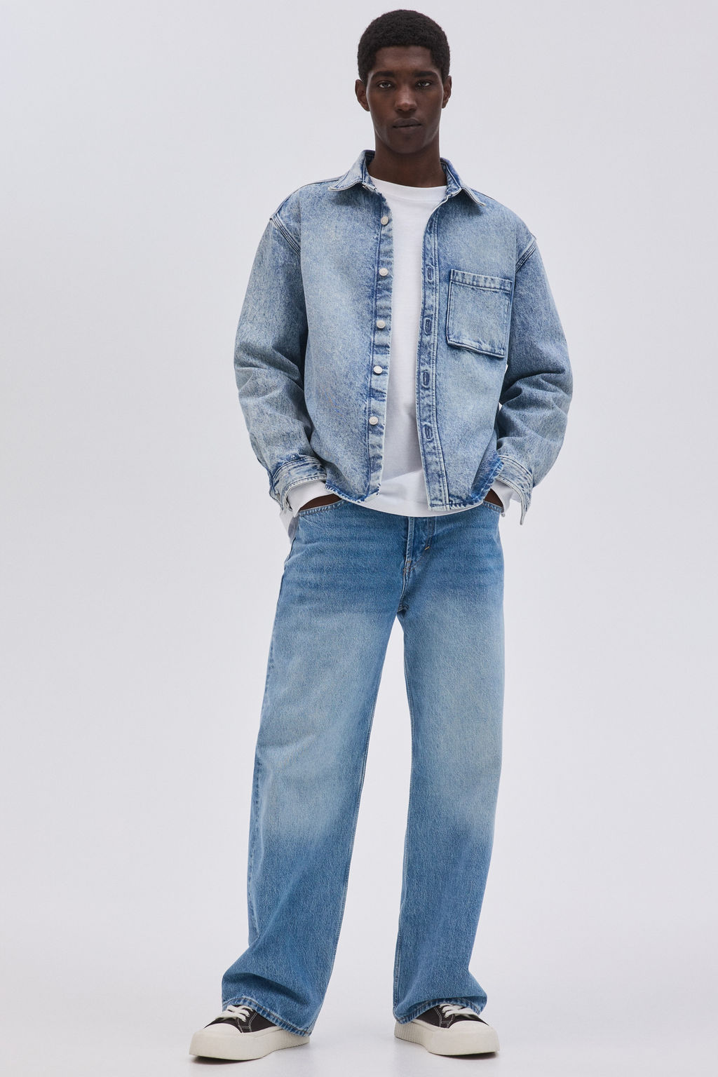 Loose Straight Jeans - H&m фото 5