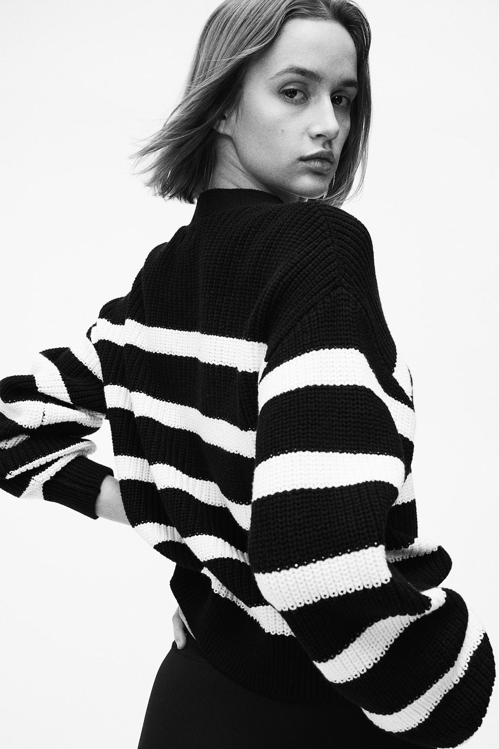 Cardigan en punto de canale
