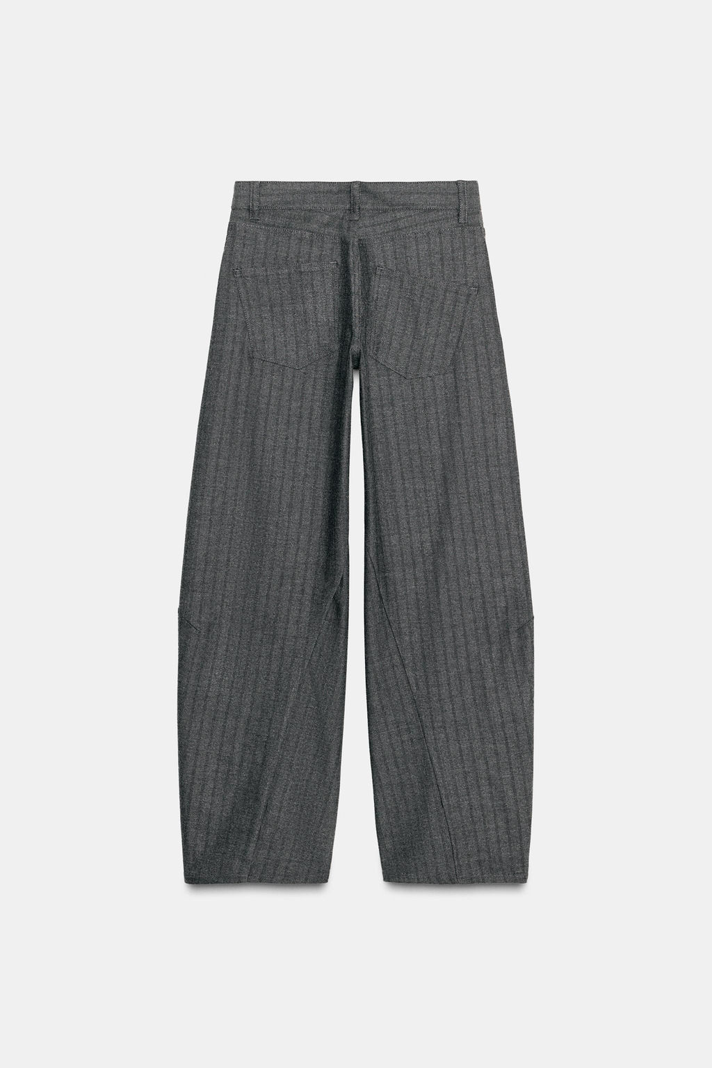 ZW COLLECTION STRIPED TROUSERS - Zara фото 7