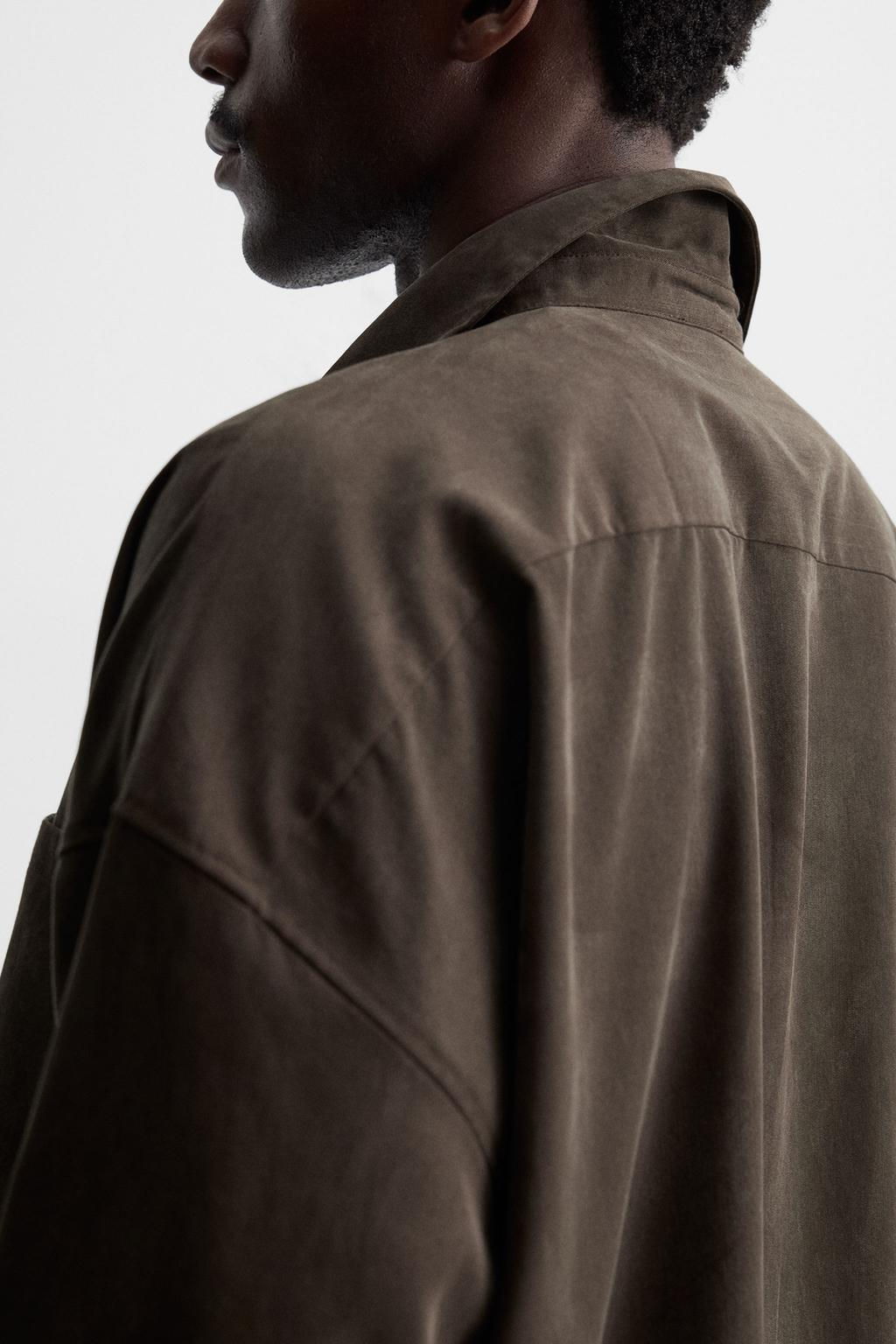OVERSIZE FIT SHIRT - Zara фото 7