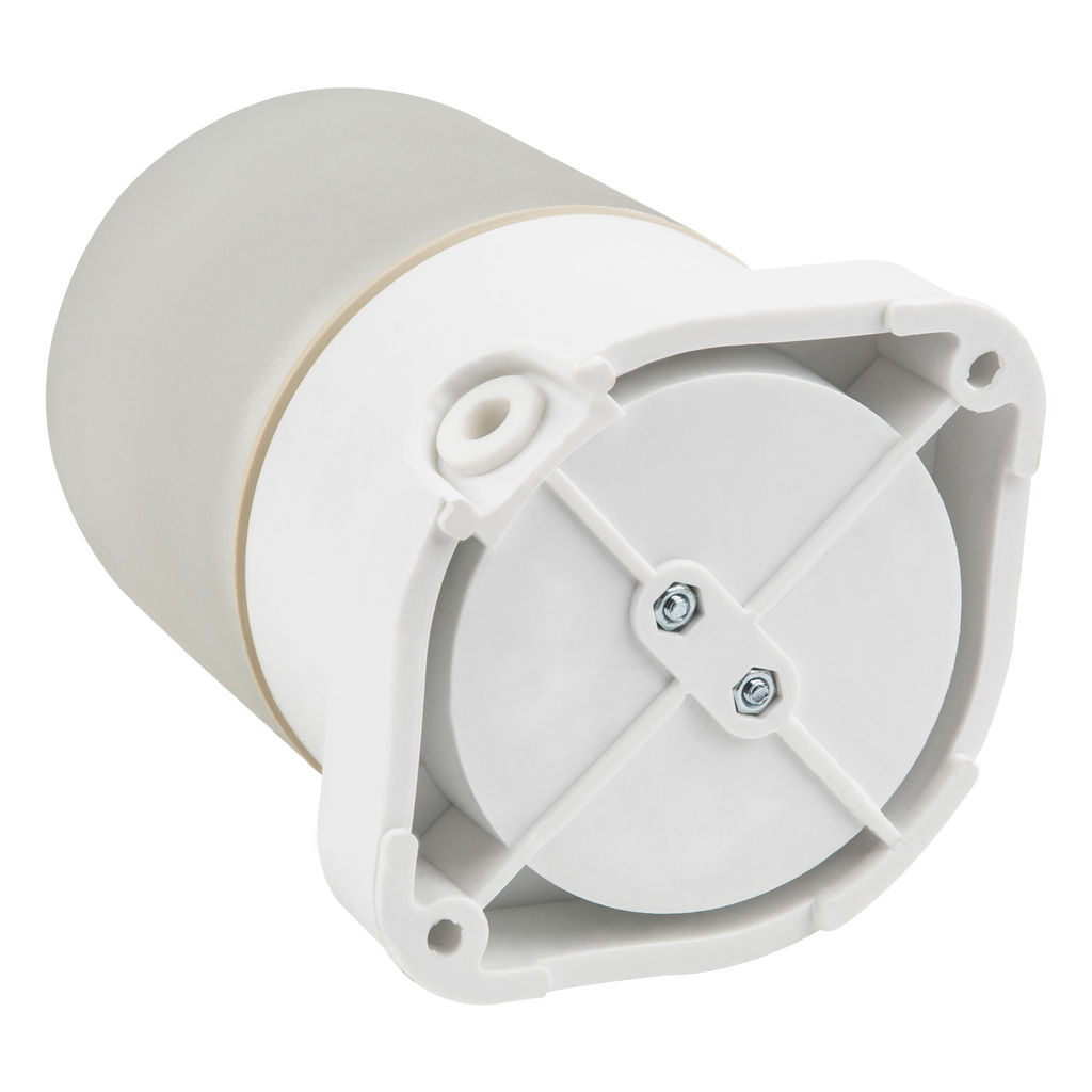 UWL-K01R 60W/E27 IP65 WHITE Светильник влагозащищенный под лампу Е27, для бань и саун, до +125С. Цвет корпуса белый. ТМ Uniel