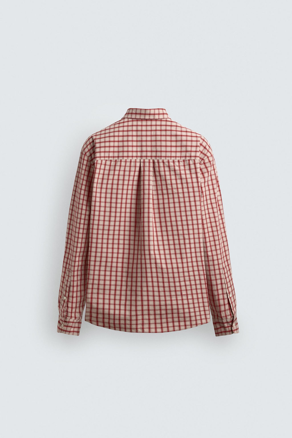 LIMITED EDITION RELAXED FIT CHECK SHIRT - Zara фото 18