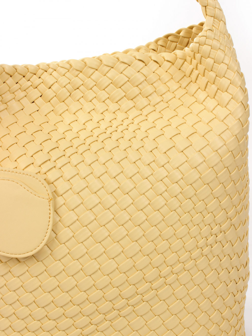 LACCOMA сумка СУ1053-0-светло-желтый эко кожа хлопок  фото 3