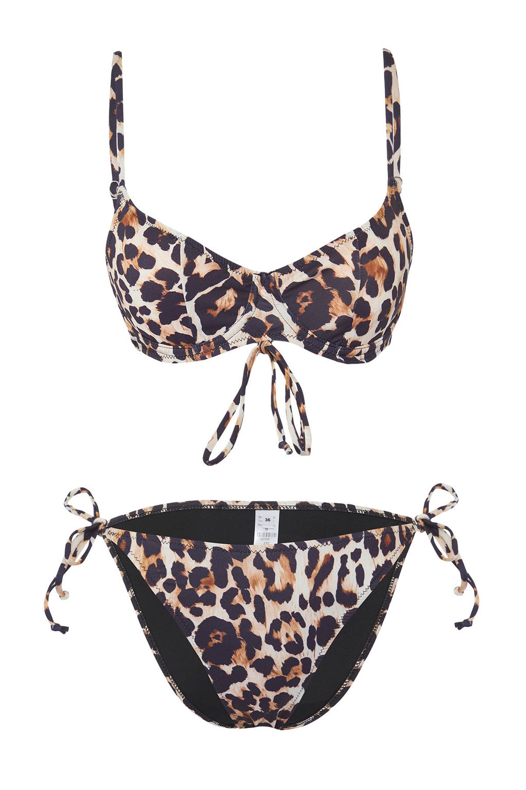 TRENDYOLMILLA K?rm?z? Balkonet Baglamal? Regular Bikini Tak?m? TBESS25BT00043  фото 22