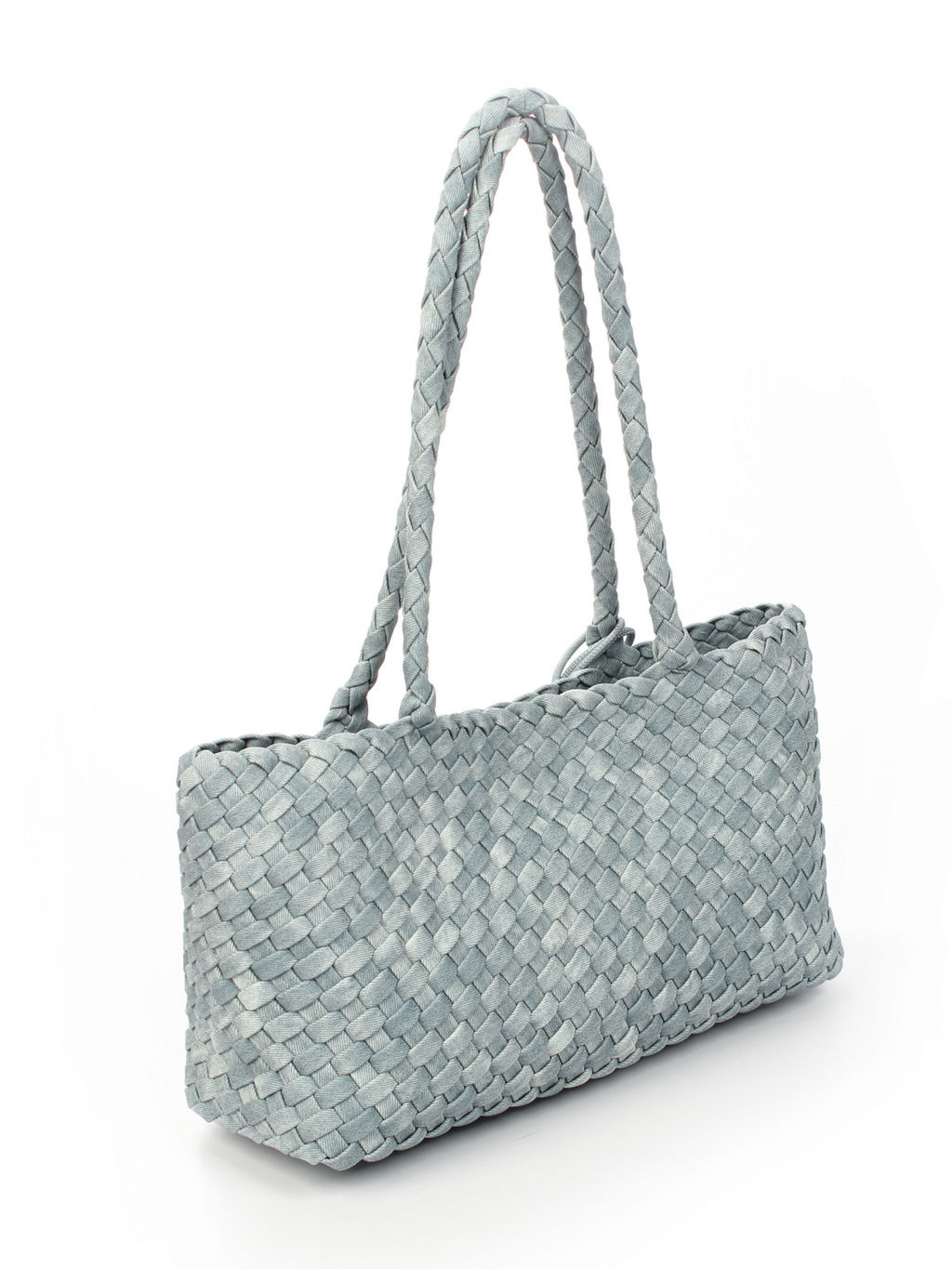 LACCOMA сумка СУ1056-винтаж синий эко кожа хлопок  фото 2