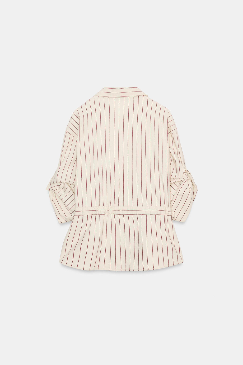 CAMISA SAFARI RAYAS / Crudo - Zara фото 6