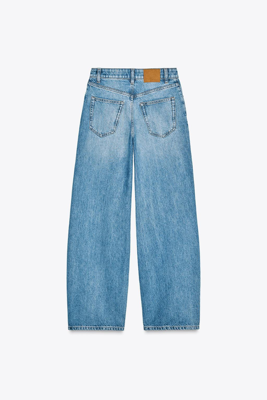 Z1975 BALLOON HIGH-WAIST JEANS - Zara фото 5
