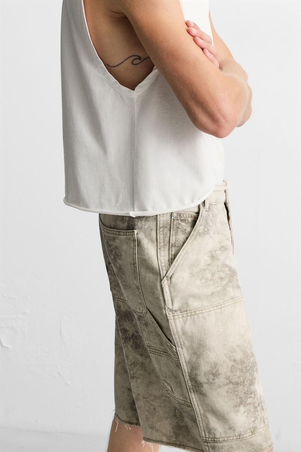 CARPENTER POCKET BERMUDA SHORTS - Zara фото 32