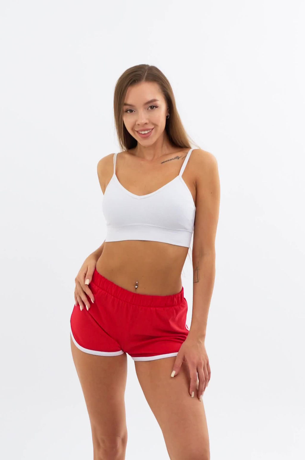 Женские хлопковые шорты Happyfox