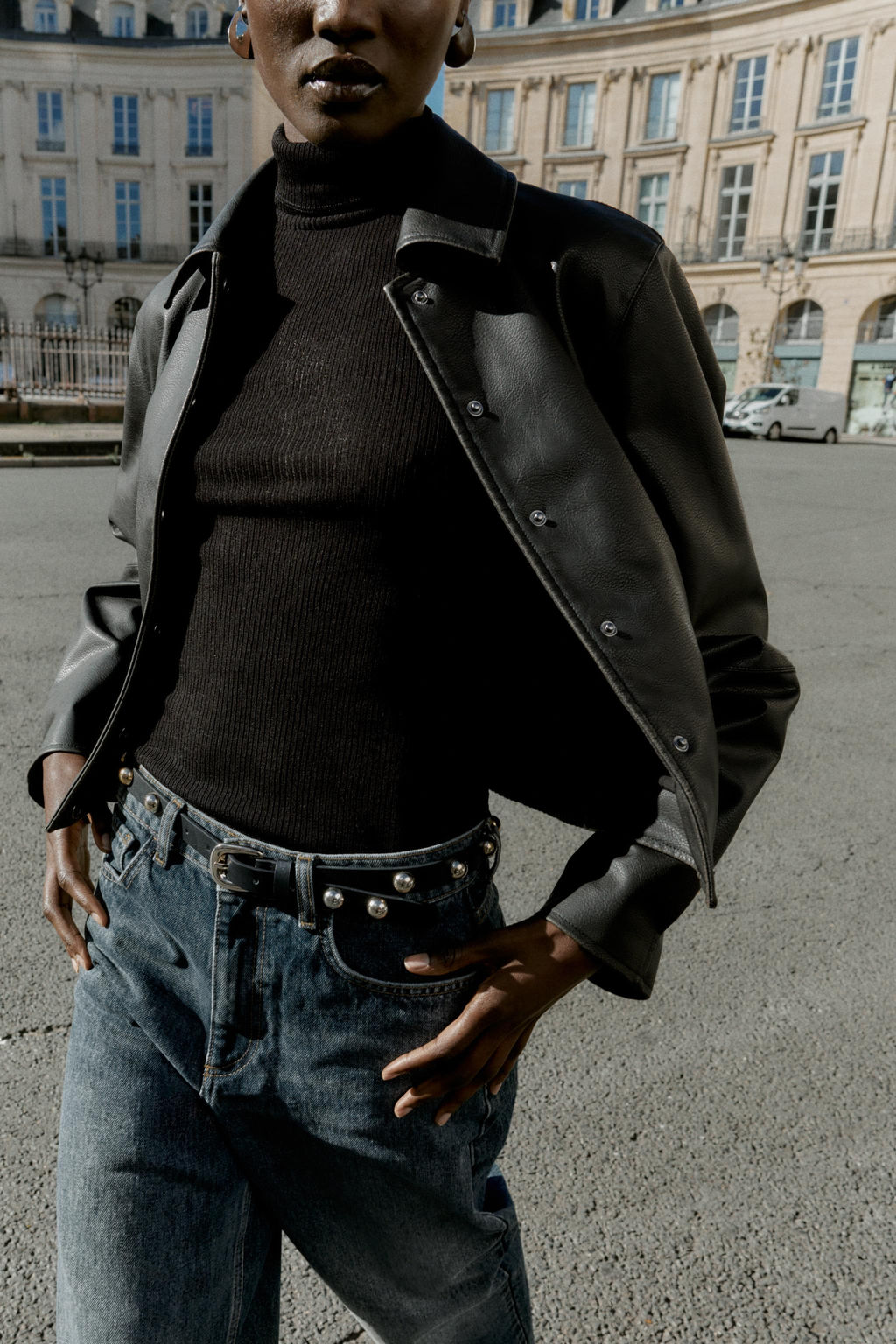 FAUX LEATHER JACKET - Zara фото 3