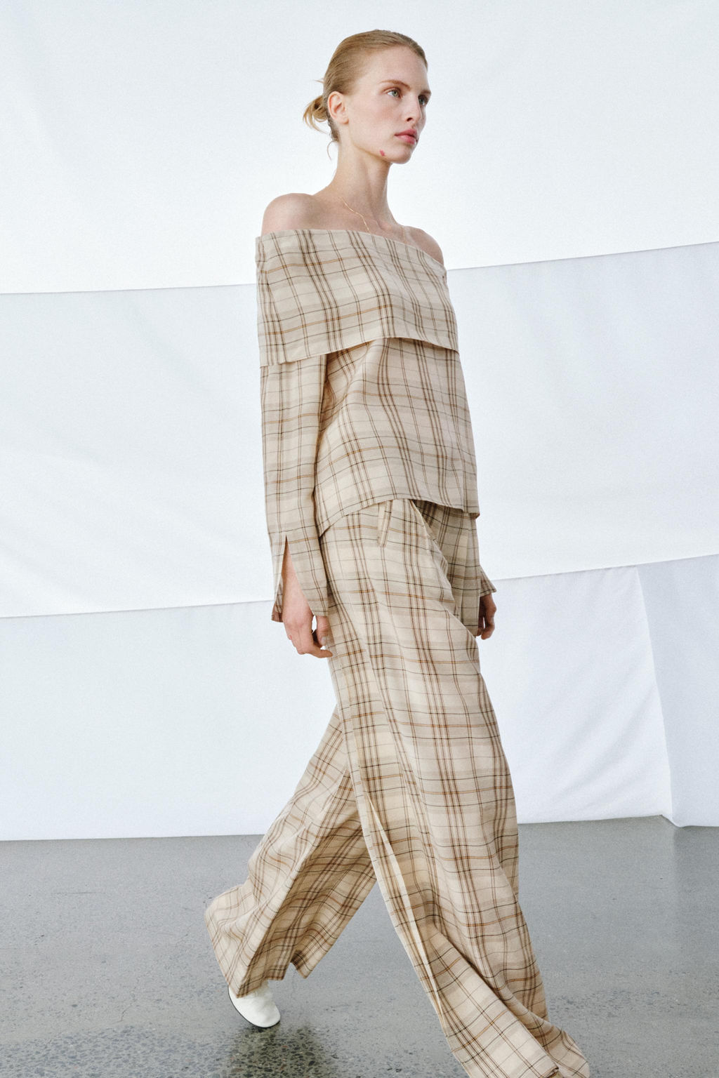 CHECK TROUSERS ZW COLLECTION - Zara фото 16