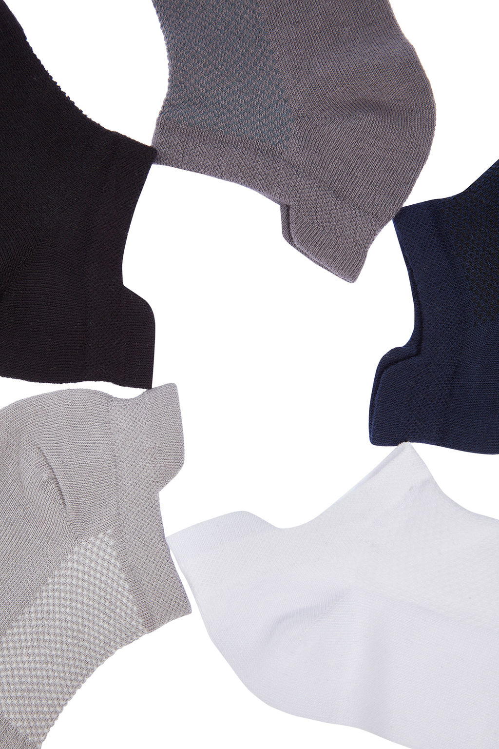 Cok Renkli 5li Paket Lastikli Spor Patik-K?sa Corap TMNAW24CO00009