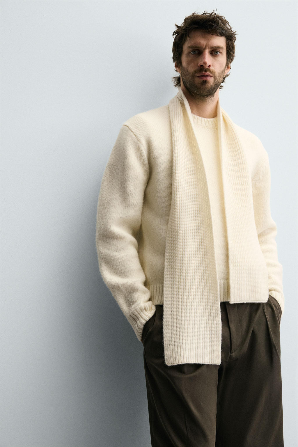 WOOL BLEND JUMPER - Zara фото 6