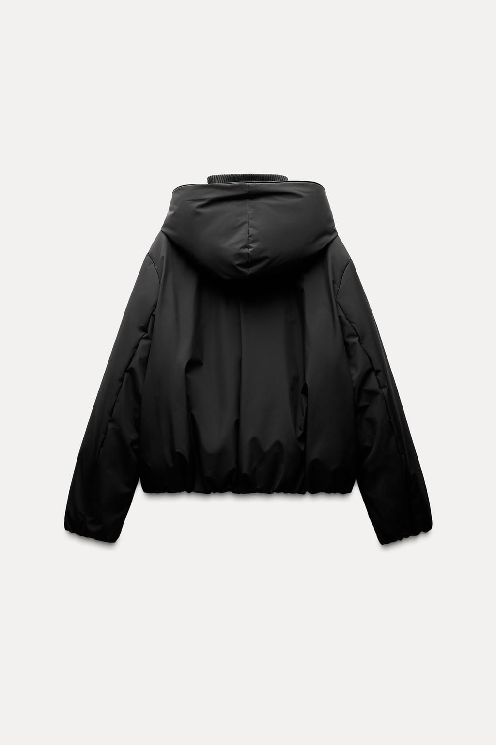 HOODED PUFFER JACKET - Zara фото 5